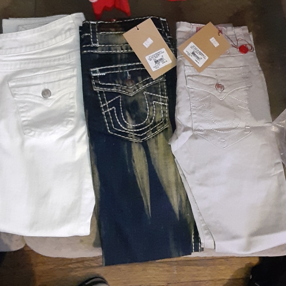 COPY - 3 WOMENS TRUE religion JEANS